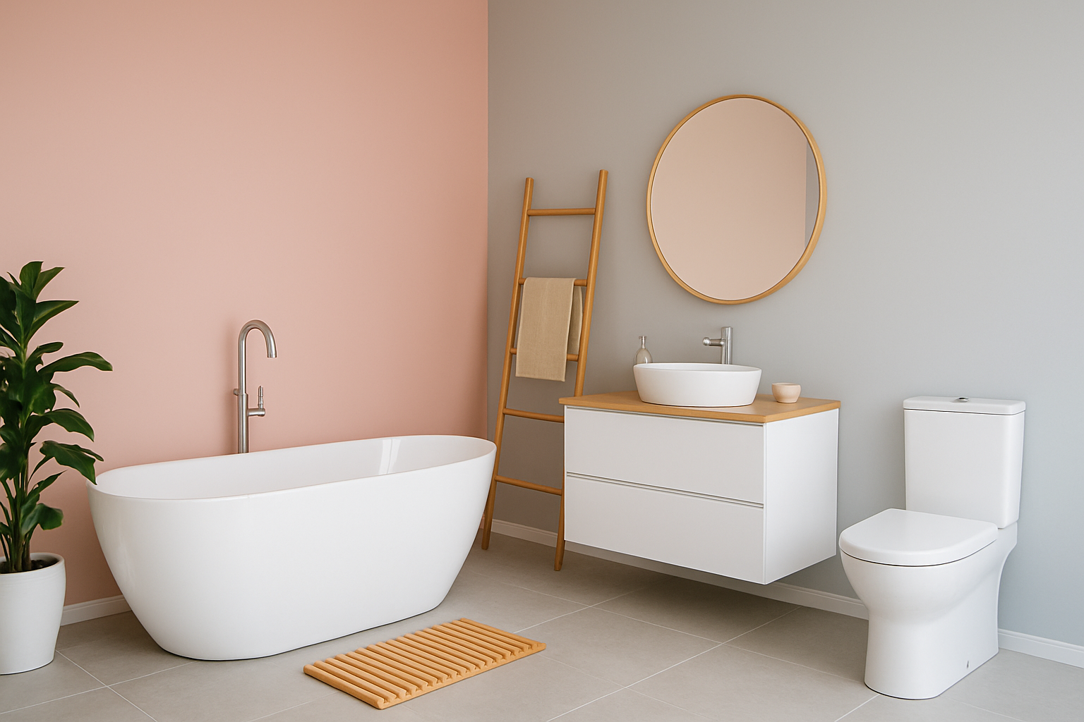 Colour Palettes That Work Best in Bathrooms